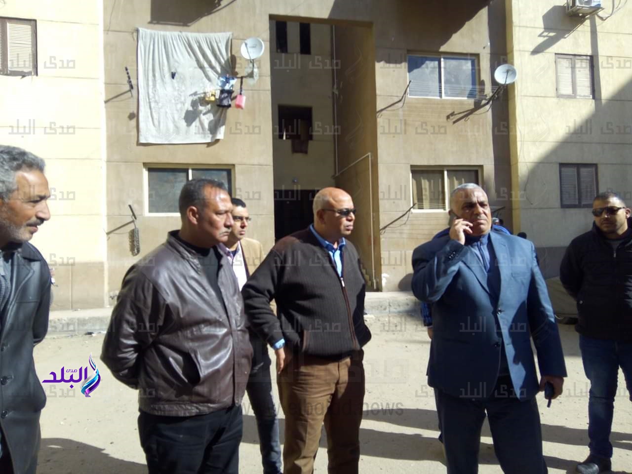 حملة إزالة اقتحامات مساكن المحافظة بضواحي بورسعيد