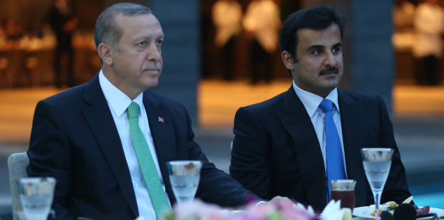 تميم بن حمد ورجب طيب أردوغان تميم بن حمد ورجب طيب أردوغان