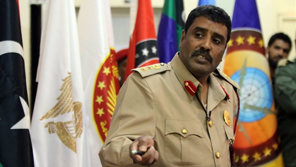 العقيد أحمد المسماري ، المتحدث باسم الجيش الليبي العقيد أحمد المسماري ، المتحدث باسم الجيش الليبي