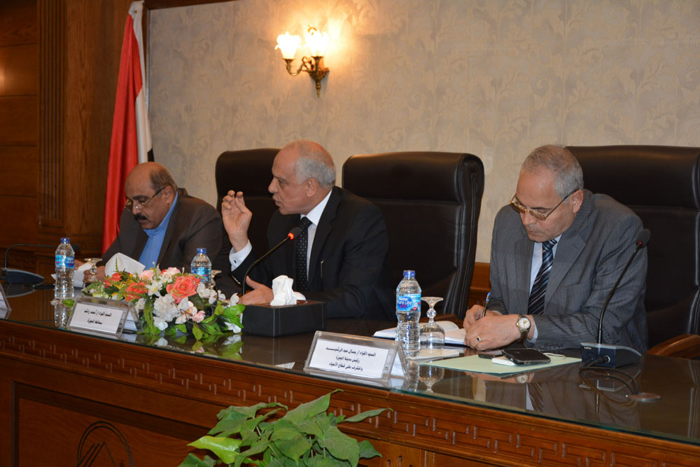 اللواء أحمد راشد محافظ الجيزة