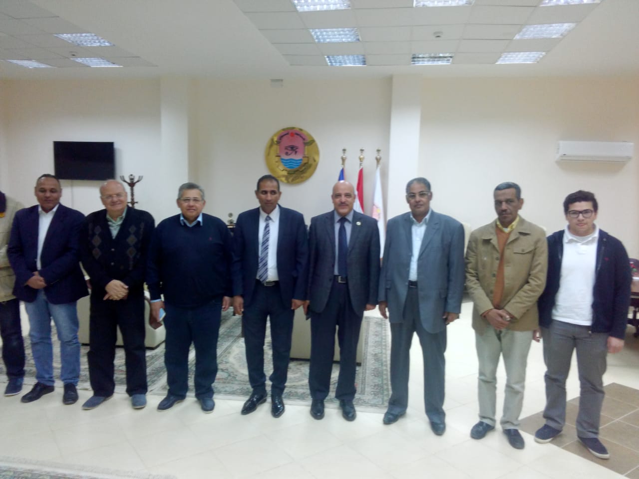 أشرف الشيحى يشيد بمقر الجامعة بمدينة أسوان الجديدة .. صور أشرف الشيحى يشيد بمقر الجامعة بمدينة أسوان الجديدة .. صور
