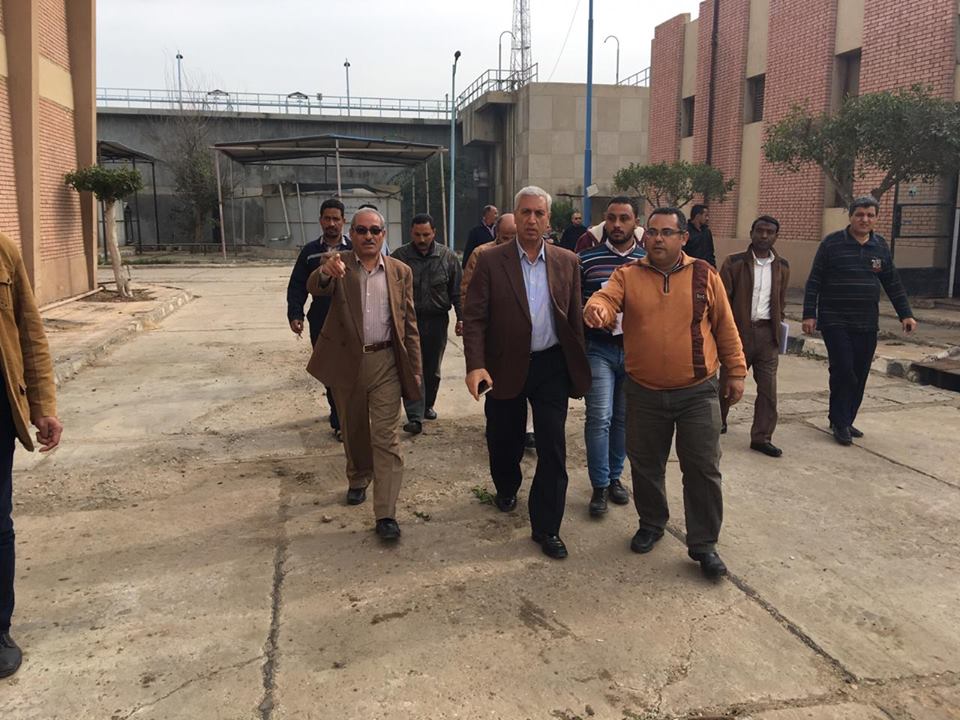 المهندس خالد نصر ئر يس شركة مياه اشلرب بالدقهلية