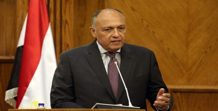 سامح شكري وزير الخارجية