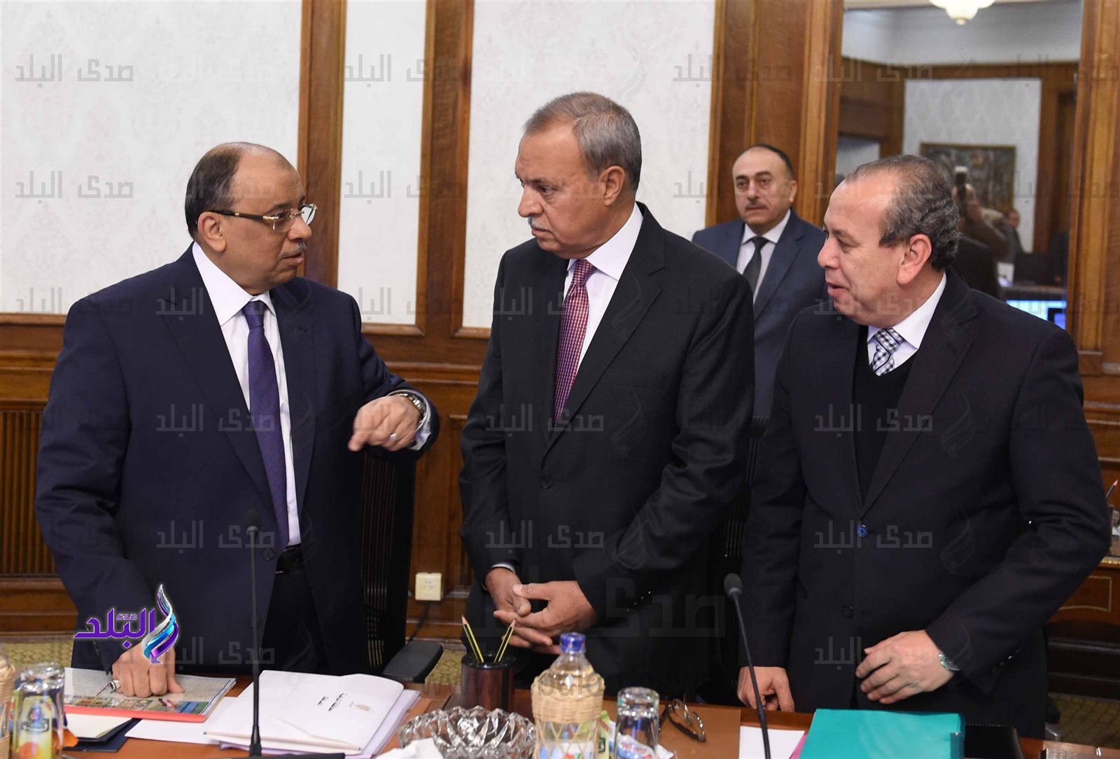 صورة من اجتماع الحكومة 