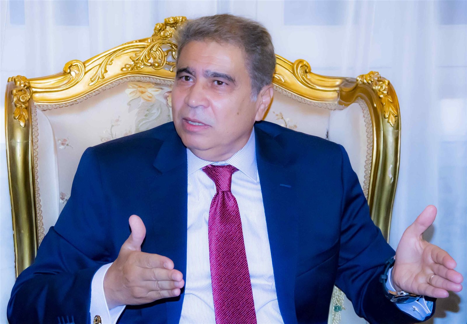 اللواء قاسم حسين محافظ المنيا