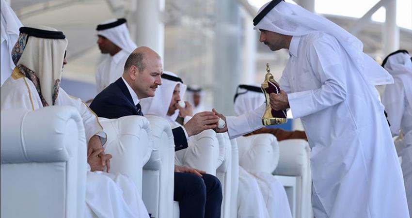 وزير الداخلية التركي في قطر