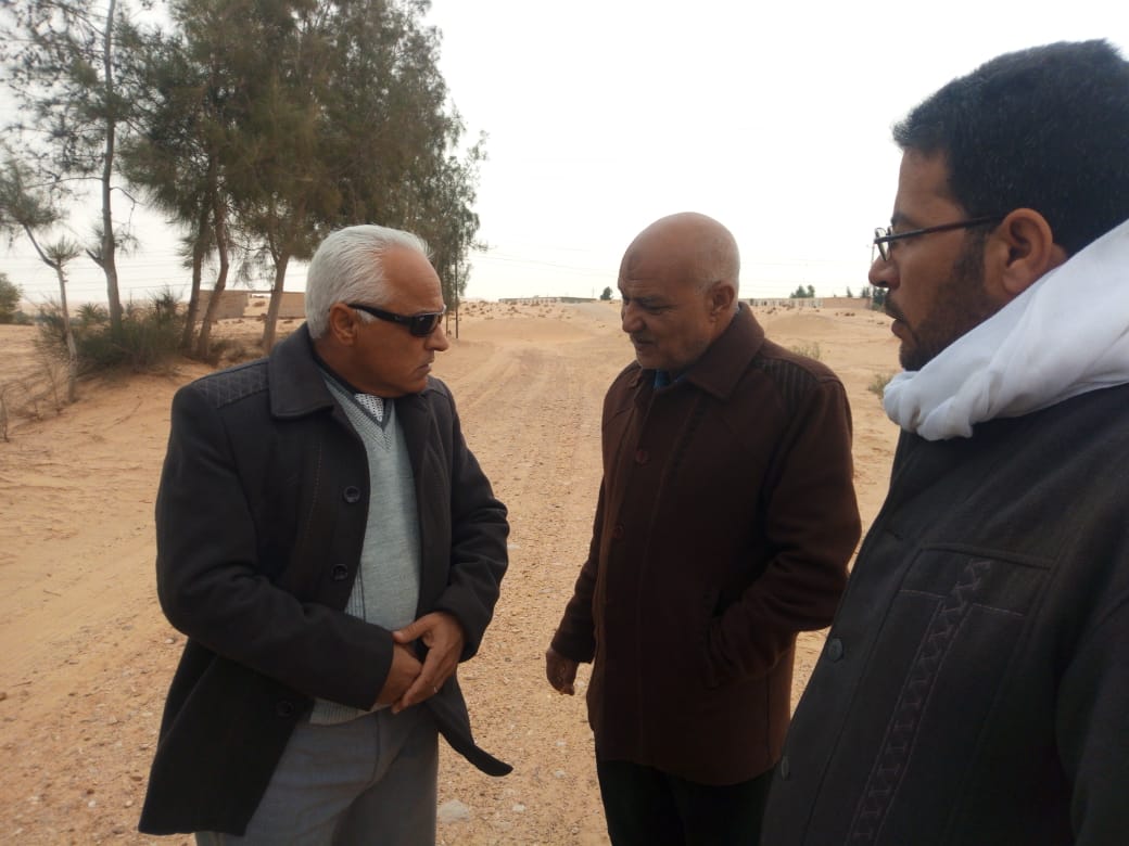 إزالة 364 فدان تعديات على أملاك الدولة ببئر العبد في سيناء