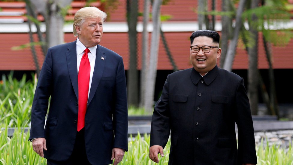 ترامب وكيم يونج اون