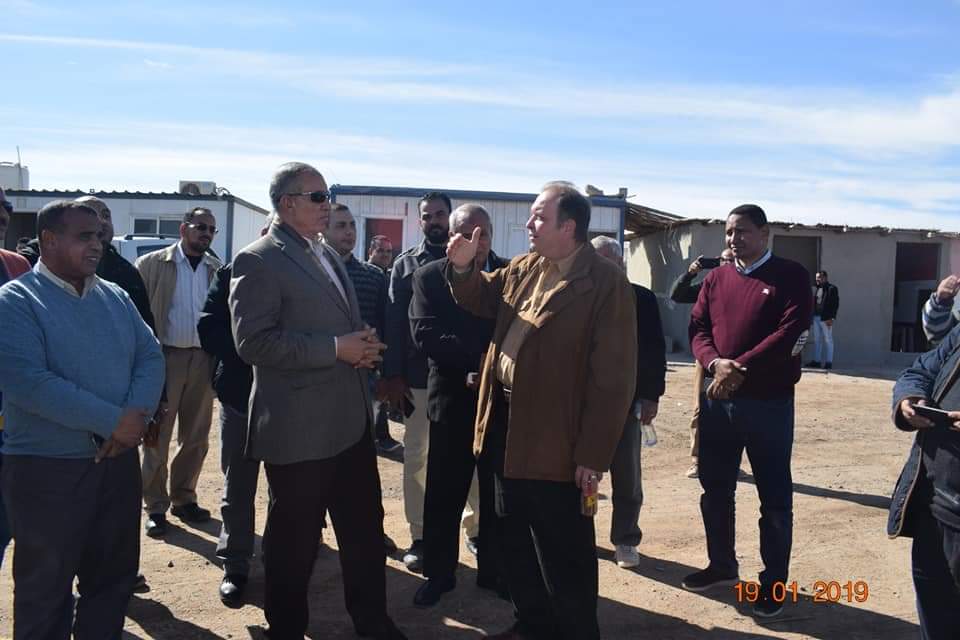 محافظ البحر الأحمر يتفقد محطة المعالجة الثلاثية بالغردقة