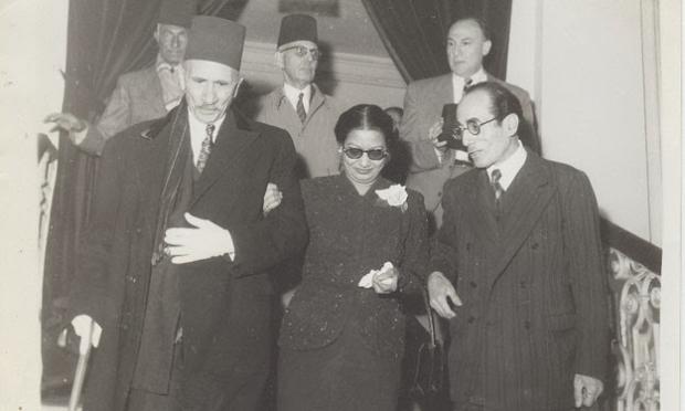 الفنانة ام كلثوم وأحمد رامي