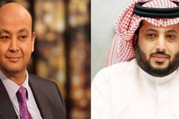 عمرو أديب وتركى آل الشيخ 