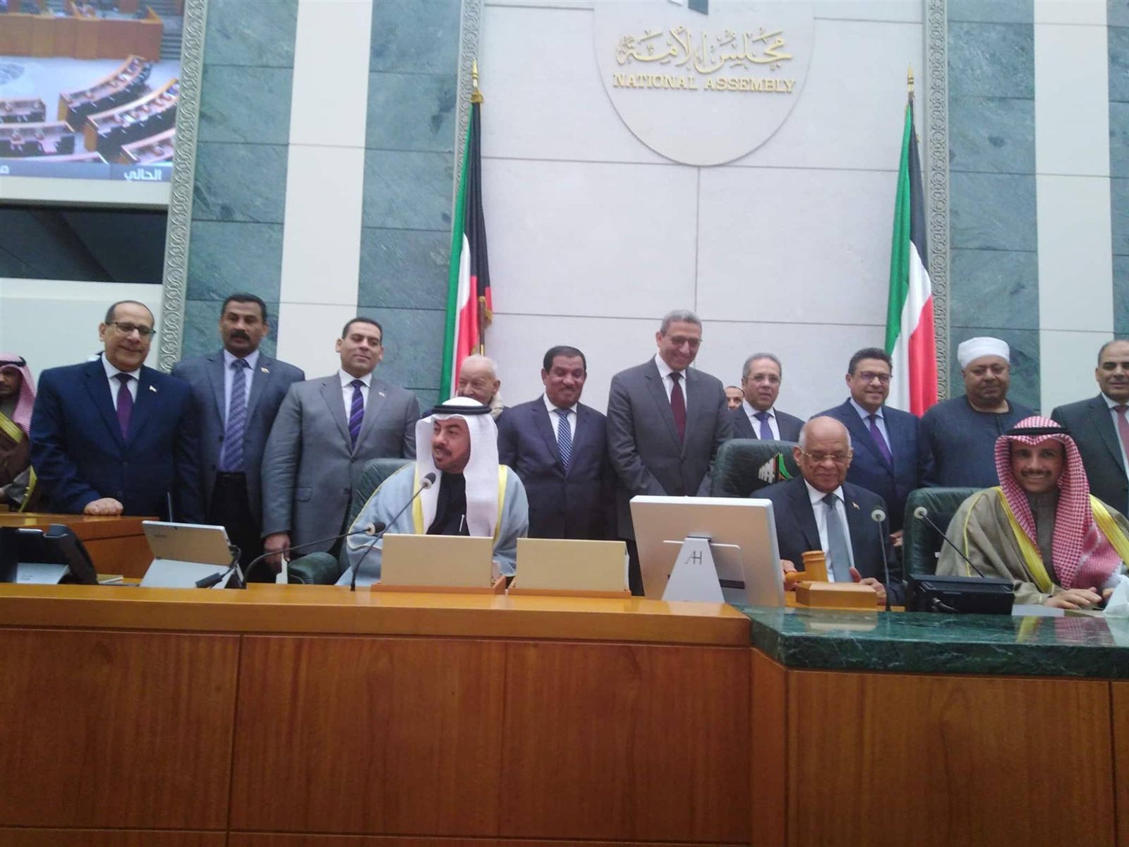 عبد العال يلتقى رئيس مجلس الأمة الكويتى عبد العال يلتقى رئيس مجلس الأمة الكويتى