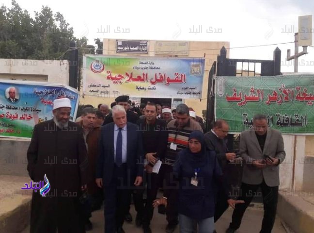 قافلة الأزهر الطبية في جنوب سيناء قافلة الأزهر الطبية في جنوب سيناء