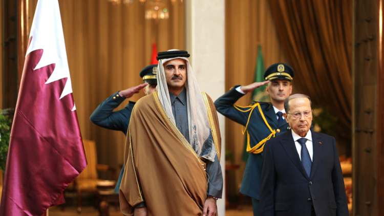 أمير قطر في لبنان