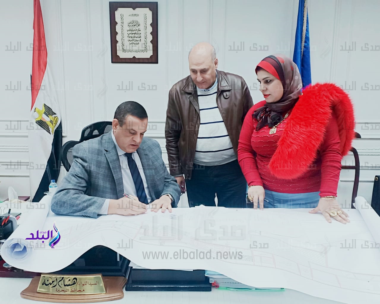  اللواء هشام آمنة - محافظ البحيرة