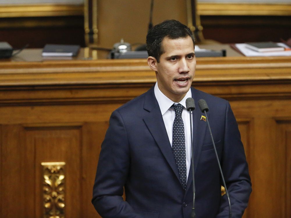 رئيس البرلمان الفنزويلي خوان جوايدو