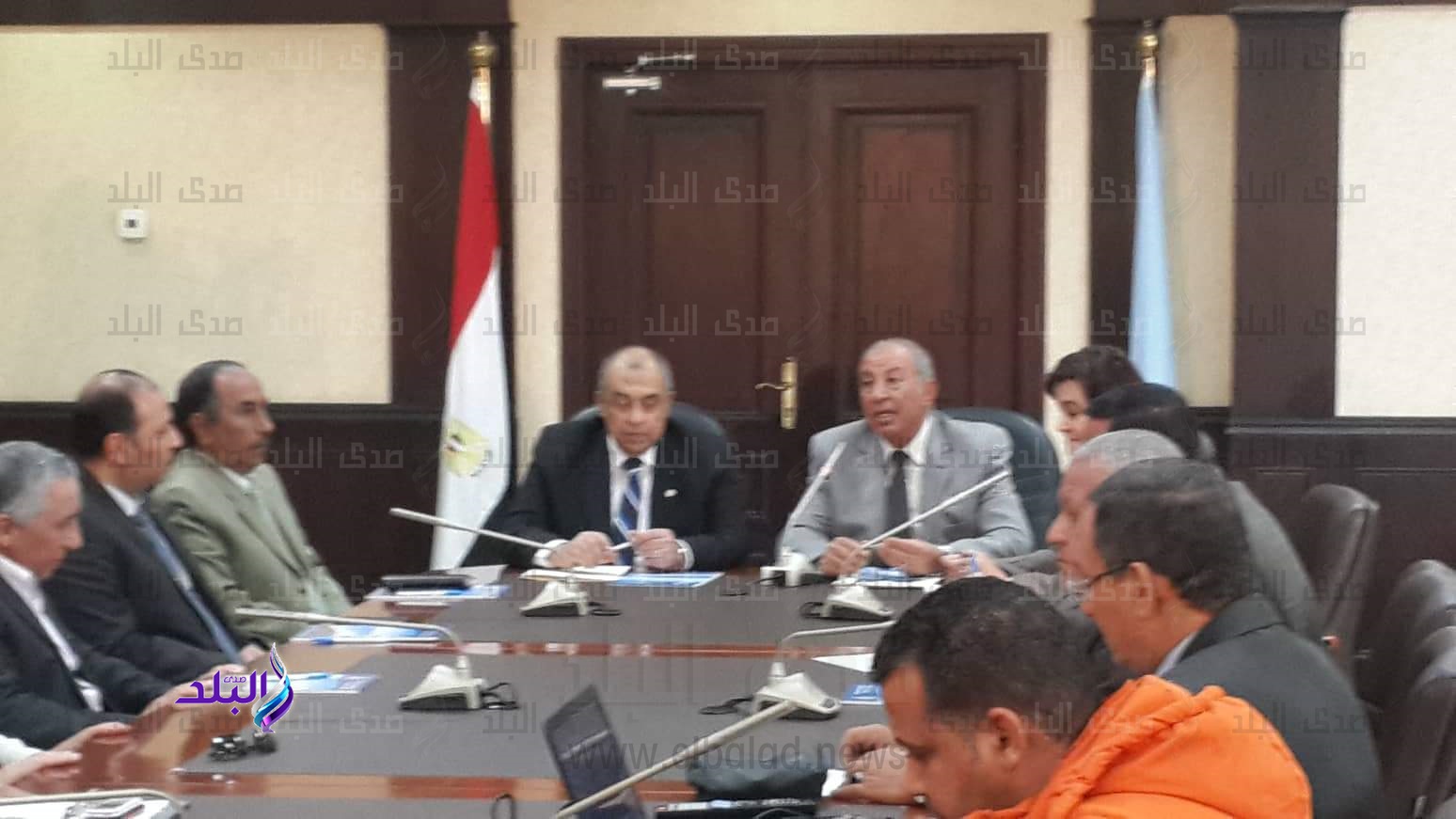 محافظ البحر الأحمر يستقبل وزير الزراعة