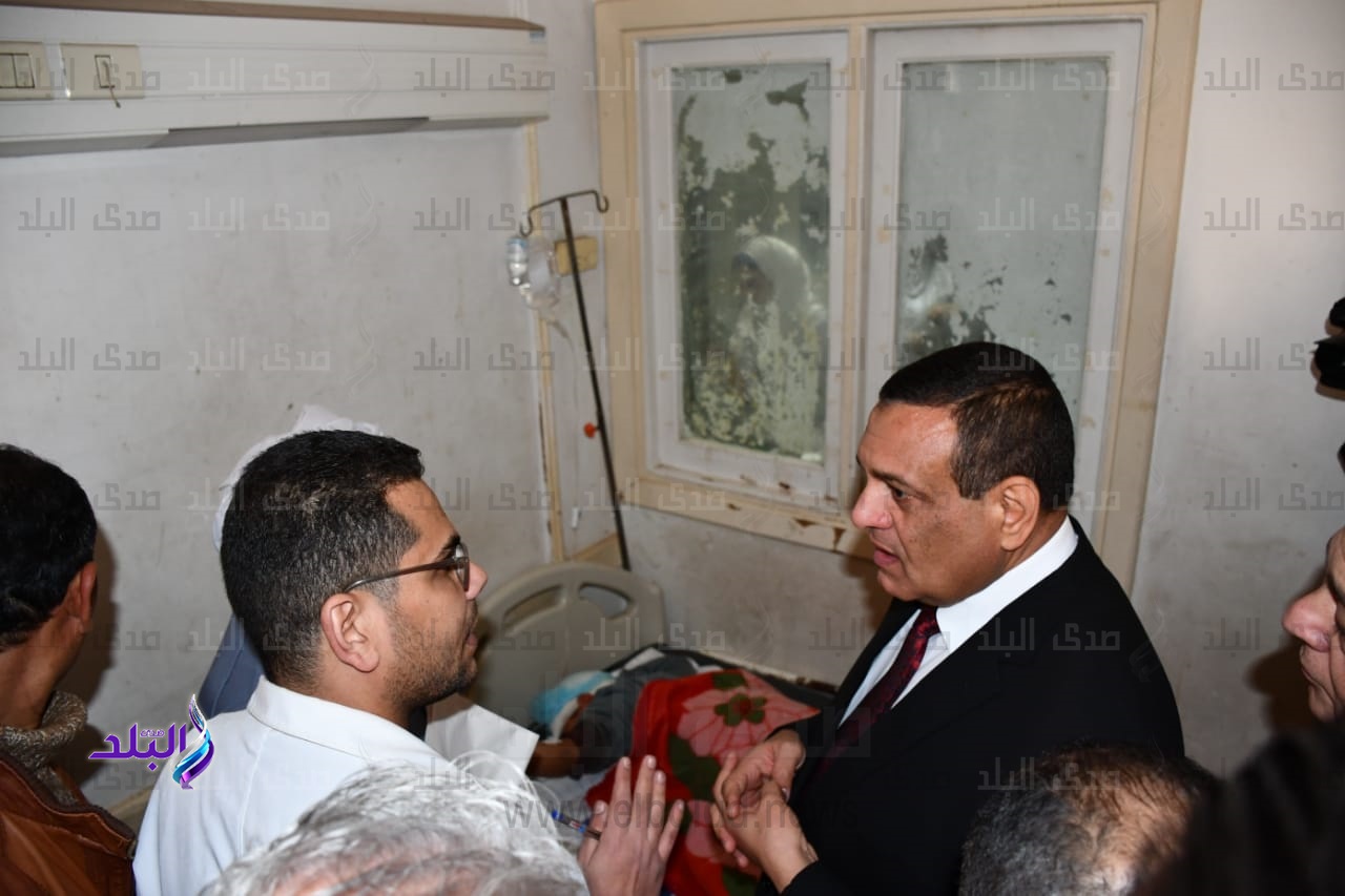 محافظ البحيرة يزور مصابى حادث كفر الدوار محافظ البحيرة يزور مصابى حادث كفر الدوار