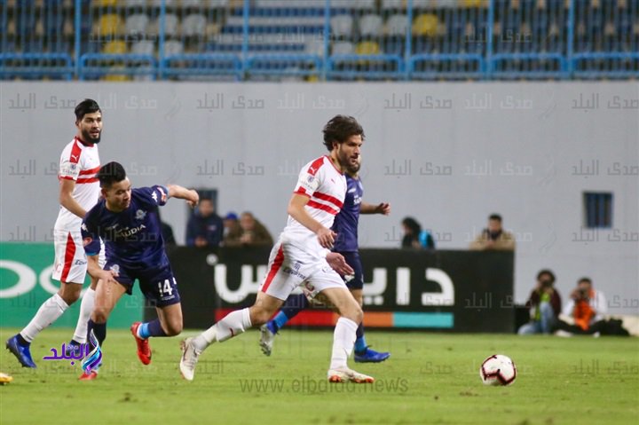 مباراة الزمالك وبيراميدز