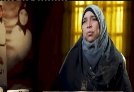 صابرة بركات، والدة الشهيدة رقيب أمنية محمد رشدي
