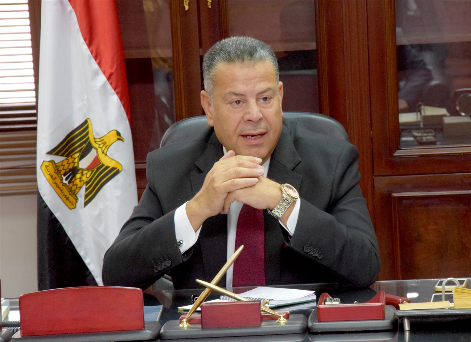 المستشار هاني عبد الجابر محافظ بني سويف