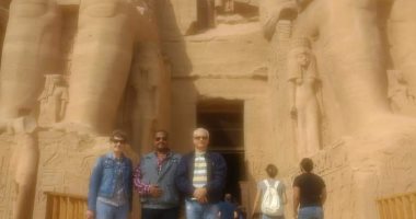 سفير بيلاروسيا بالقاهرة فى زيارة لمعابد رمسيس الثانى بمدينة سفير بيلاروسيا بالقاهرة فى زيارة لمعابد رمسيس الثانى بمدينة