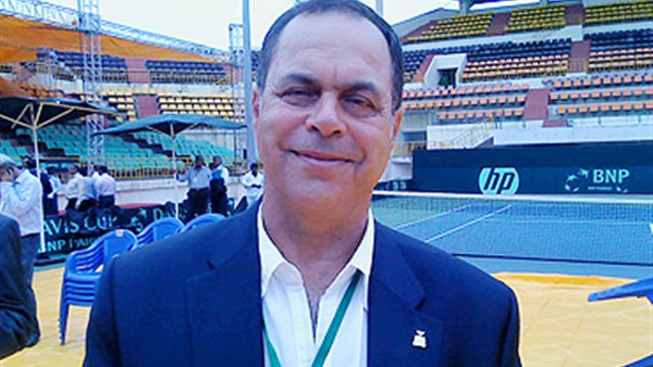 إسماعيل الشافعى رئيس اتحاد التنس