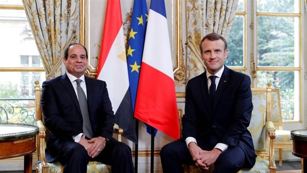 ماكرون - السيسي