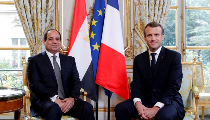 السيسي وماكرون 