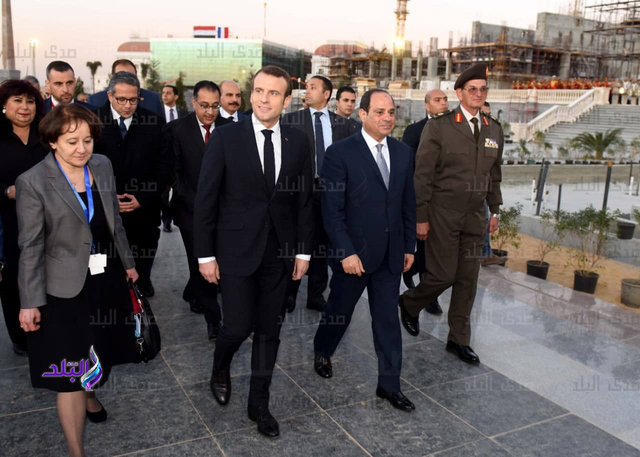 ماكرون - السيسي ماكرون - السيسي