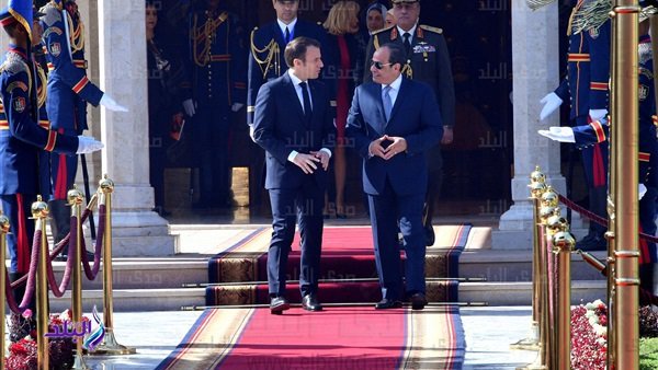السيسي وماكرون 