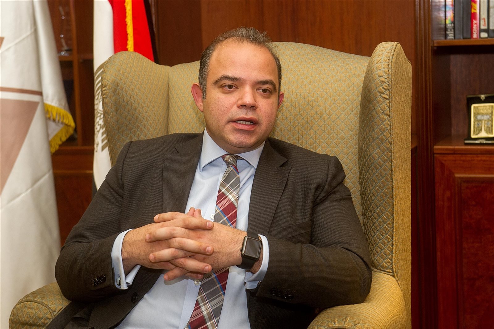 محمد فريد رئيس البورصة المصرية محمد فريد رئيس البورصة المصرية