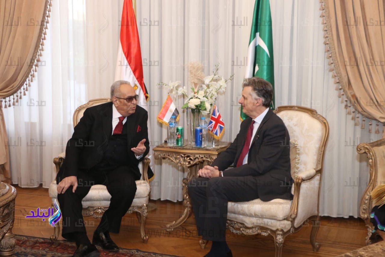 السفير البريطانى وأبو شقة