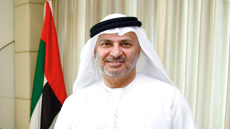 وزير الدولة الإماراتي للشئون الخارجية أنور قرقاش
