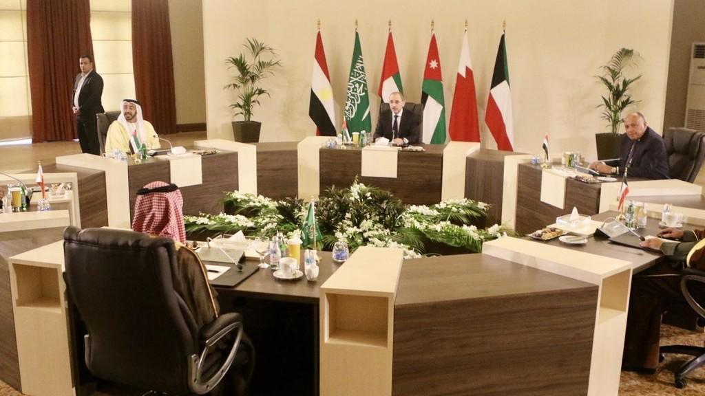 اجتماع وزراء الخارجية العرب في الأردن