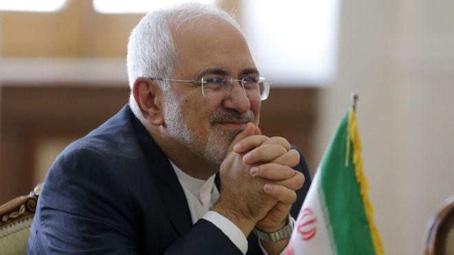 وزير خارجية إيران محمد جواد ظريف