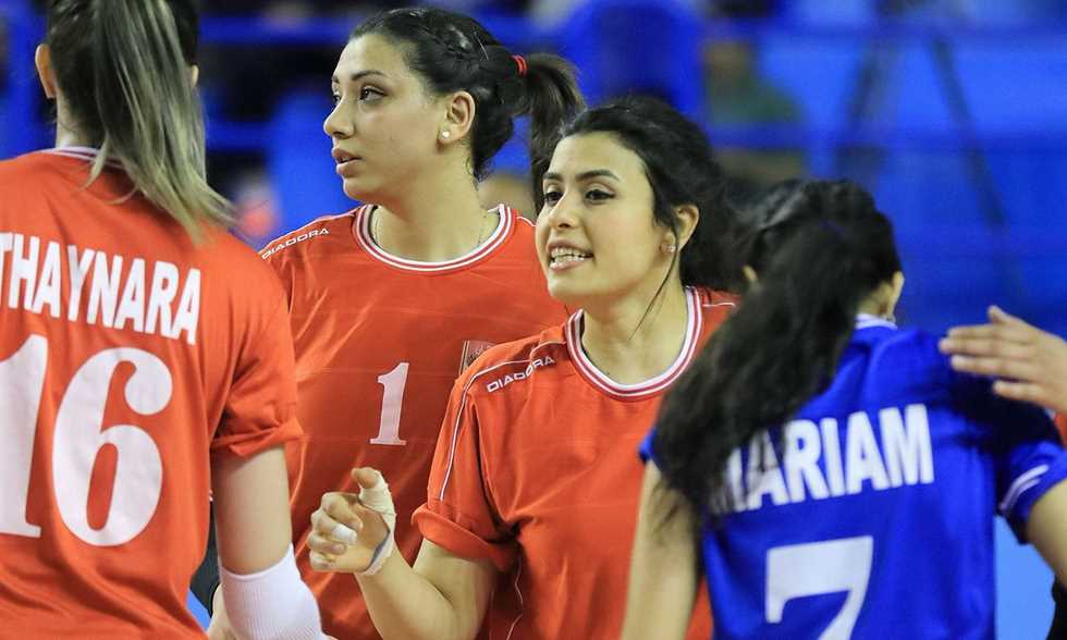 فريق طائرة الأهلى سيدات 