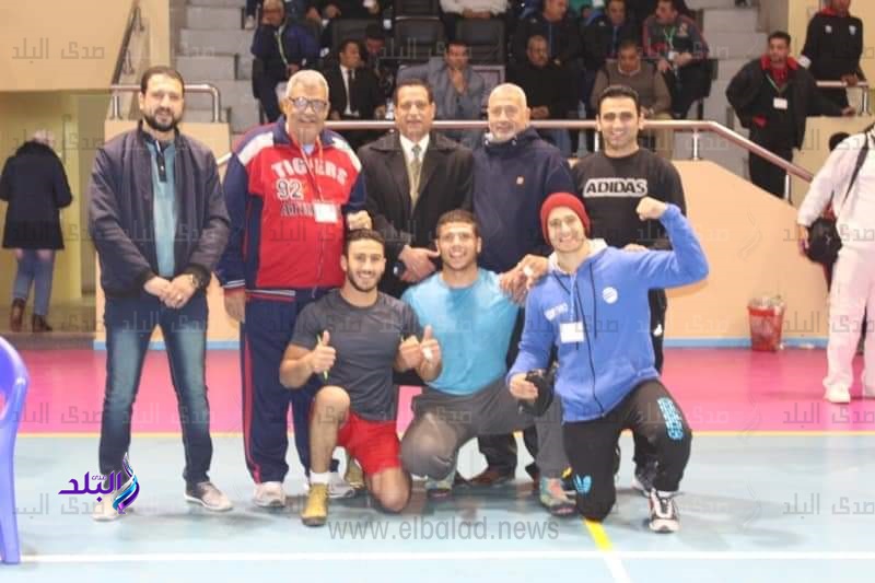 جامعة المنوفية تحقق ذهبيتان وبرونزيه في بطولة المصارعة 