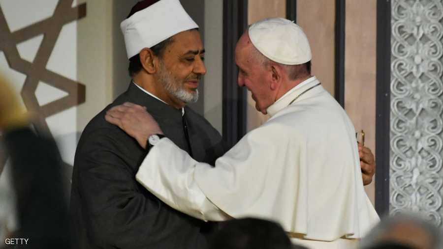 لقاء الاخوة والسلام.. شيخ الأزهر وبابا الفاتيكان لقاء الاخوة والسلام.. شيخ الأزهر وبابا الفاتيكان