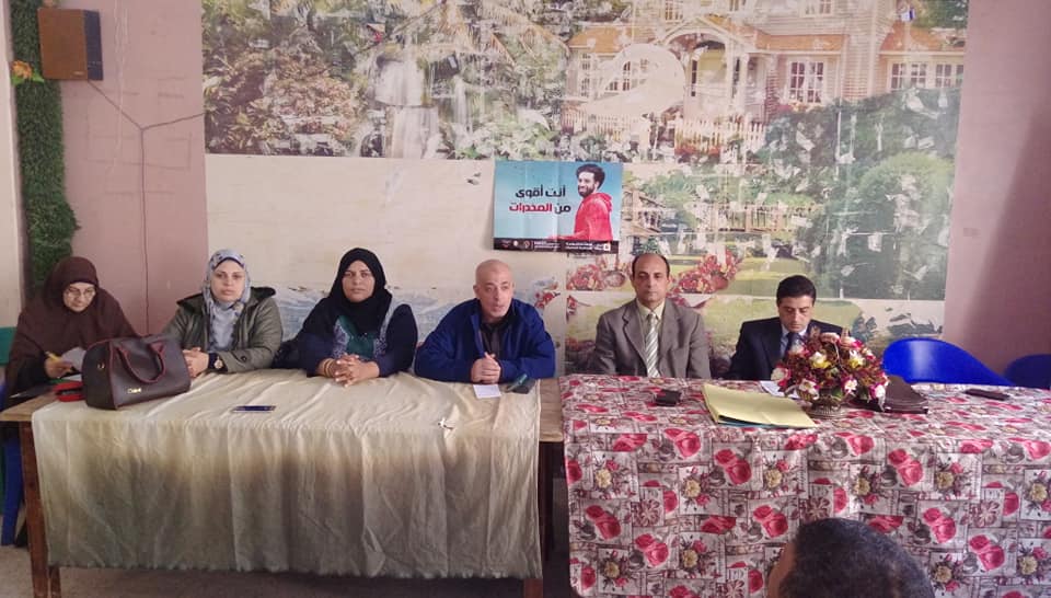 مركز طنطا ينظم ندوة تحت عنوان" حول مخاطر إدمان المخدرات " 