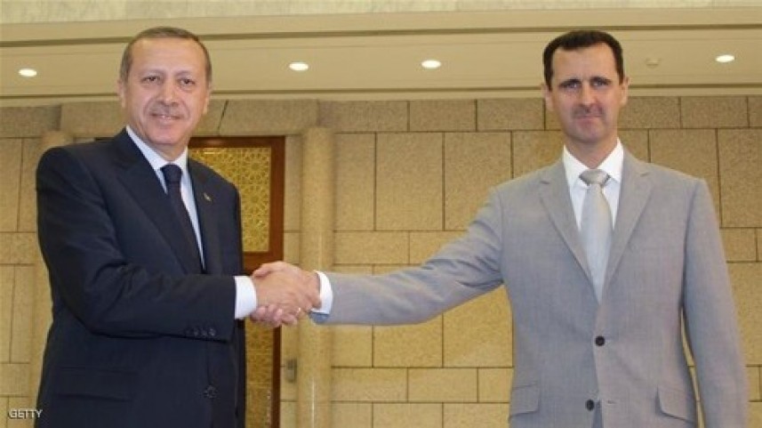 اردوغان والاسد 