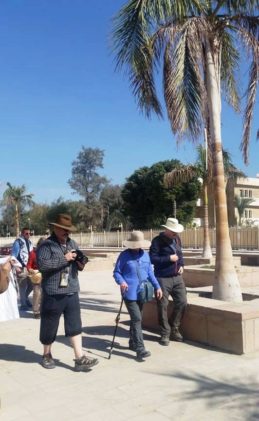 استقبال فوجين سياحيين بالبلينا استقبال فوجين سياحيين بالبلينا