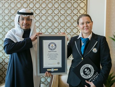 الصقور السعودي يدخل موسوعة جينيس الصقور السعودي يدخل موسوعة جينيس
