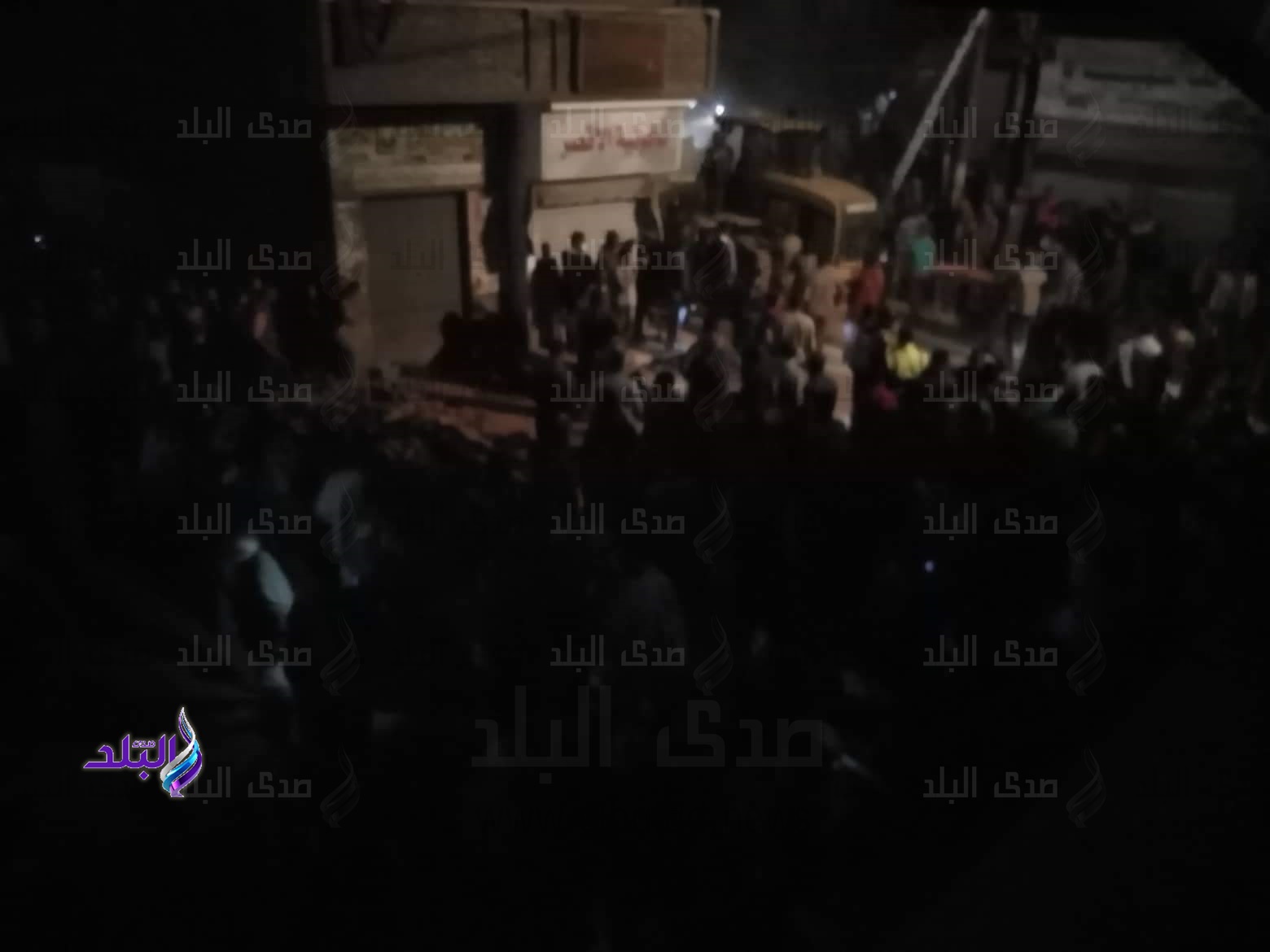 انهيار عقار سكنى بالأقصر