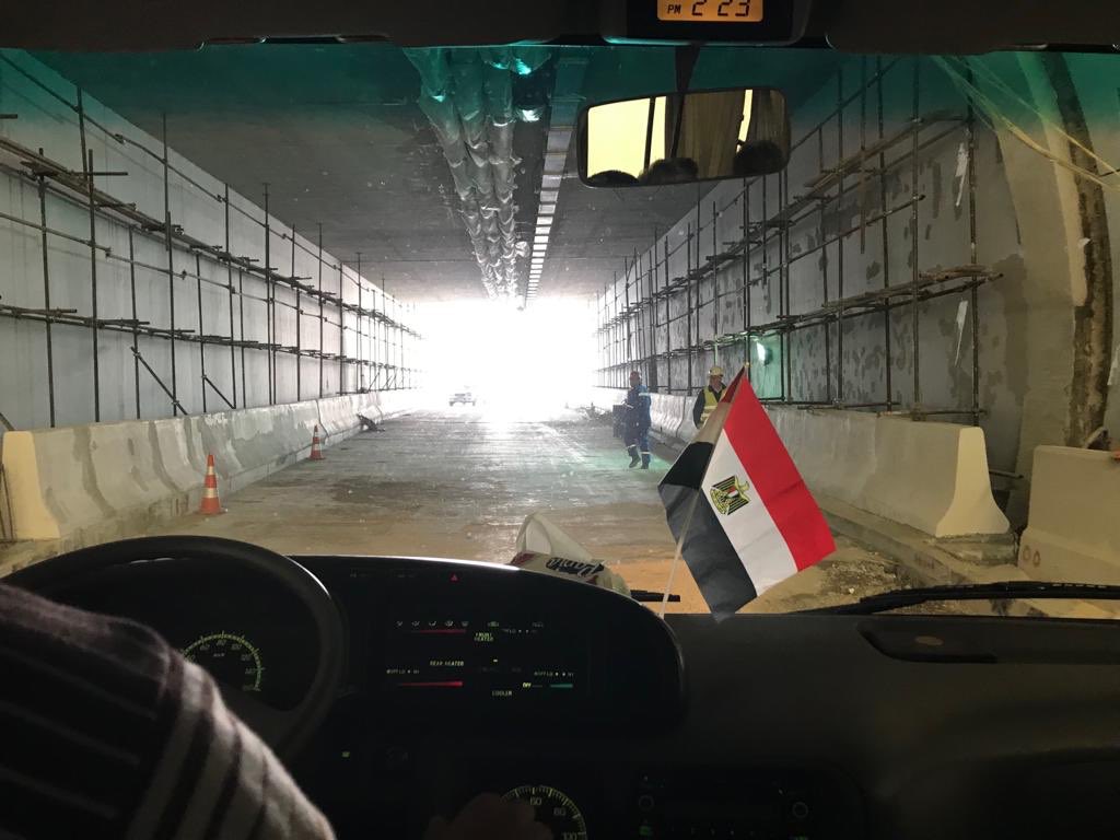 سفير الدنمارك في زيارة لأنفاق سيناء