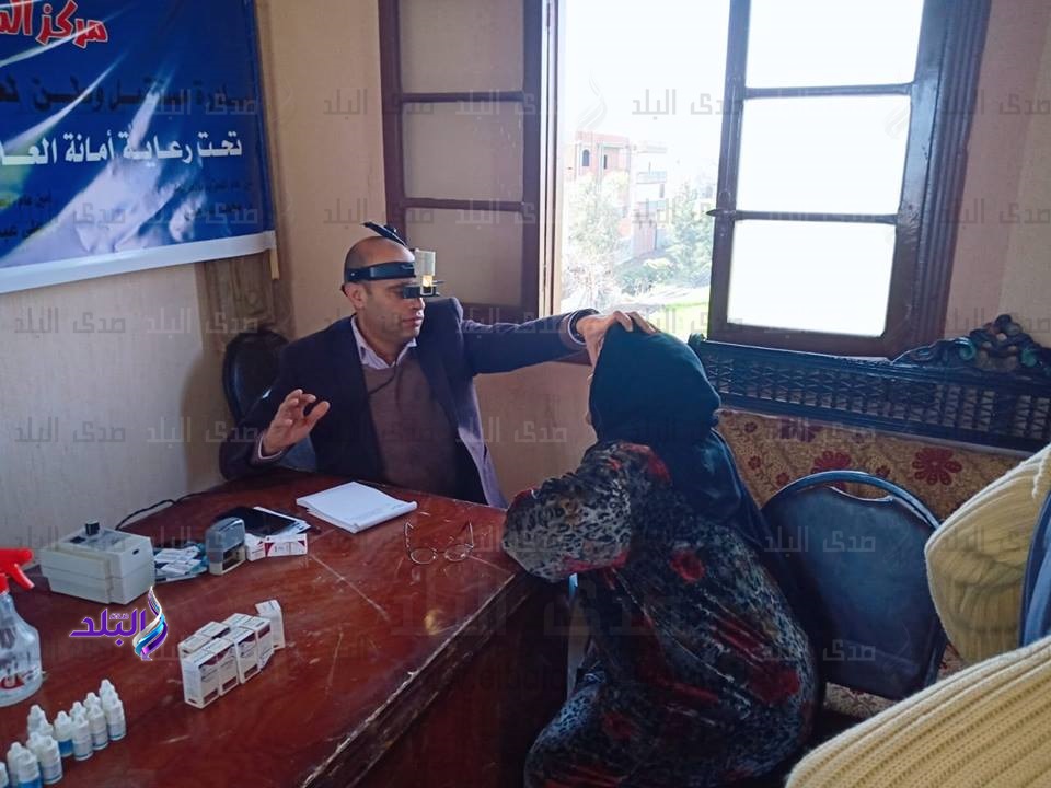 انطلاق أولى قوافل مستقبل وطن لعلاج العيون بالغربية...صور