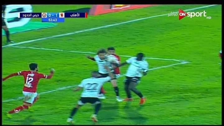 مباراة الاهلى وحرس الحدود