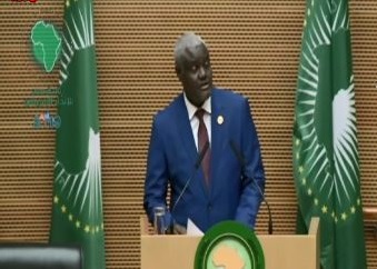 رئيس مفوضية الاتحاد الأفريقي موسى فكي