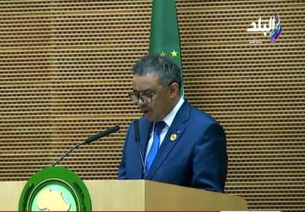 تيدروس أدهانون، المدير العام لمنظمة الصحة العالمية