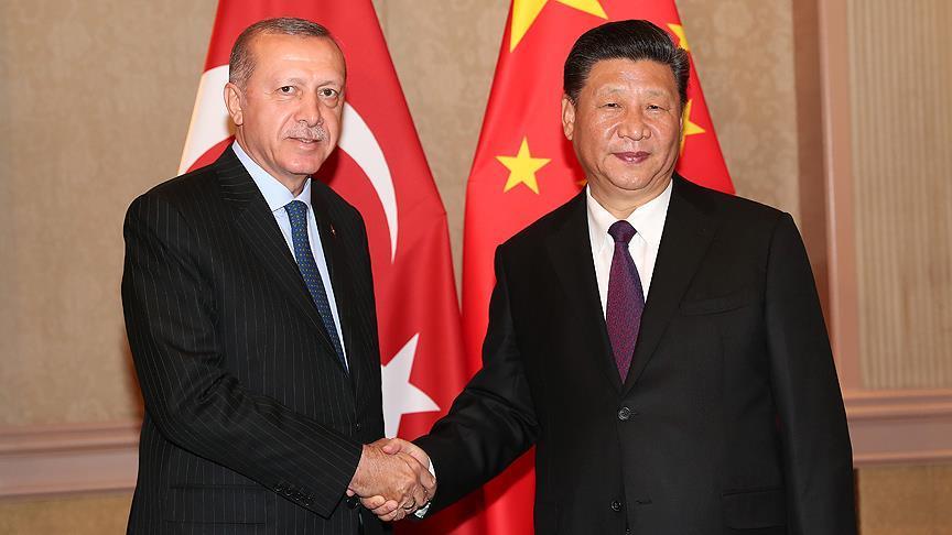 الرئيس الصيني واردوغان الرئيس الصيني واردوغان